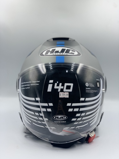 HJC Helmet I40 Remi MC2SF Open Face - Double Visor (ECE 22.06)